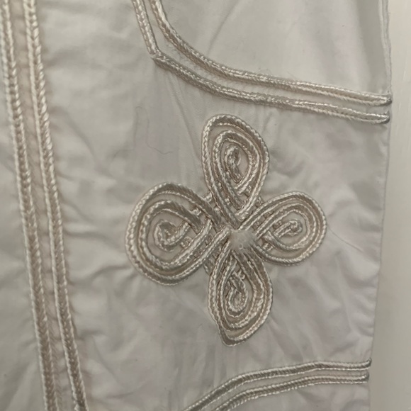 Vintage Bird and Knoll white tunic dress fit 10-12 - Picture 3 of 6